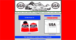 Desktop Screenshot of outwestcustom.com